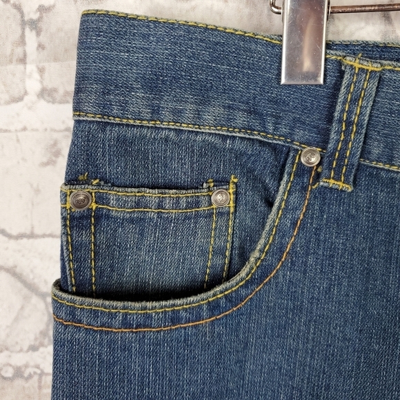 Vintage 90s Wide Leg Jeans 38W x  32L Hip Hop Y2K Streetwear - Picture 4 of 16